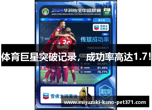 体育巨星突破记录，成功率高达1.7！